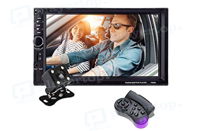 autoradio double DIN camera de recul